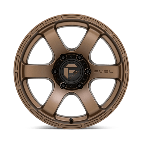 Fuel Wheels D76817908445 - Aluminum Wheels 17X9 Rush D768 6 On 139.7 Matte Bronze 106.1 Bore -12 Offset 30.2 Lbs Fuel Off Road Wheels
