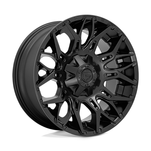 Fuel Wheels D77220909850 - Aluminum Wheels 20X9 Twitch D772 6 On 135/6 On 139.7 Blackout 106.1 Bore 1 Offset Fuel Off Road Wheels