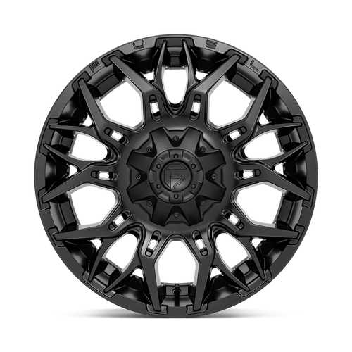 Fuel Wheels D77222209847 - Aluminum Wheels 22X12 Twitch D772 6 On 135/6 On 139.7 Blackout 106.1 Bore -44 Offset Fuel Off Road Wheels Fuel Wheels D77222209847 - Aluminum Wheels 22X12 Twitch D772 6 On 135/6 On 139.7 Blackout 106.1 Bore -44 Offset Fuel Off Road Wheels
