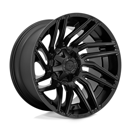 Fuel Wheels D77522202647 - Aluminum Wheels 22X12 Typhoon D775 5 On 114.3/5 On 127 Matte Black 78 Bore -44 Offset Fuel Off Road Wheels