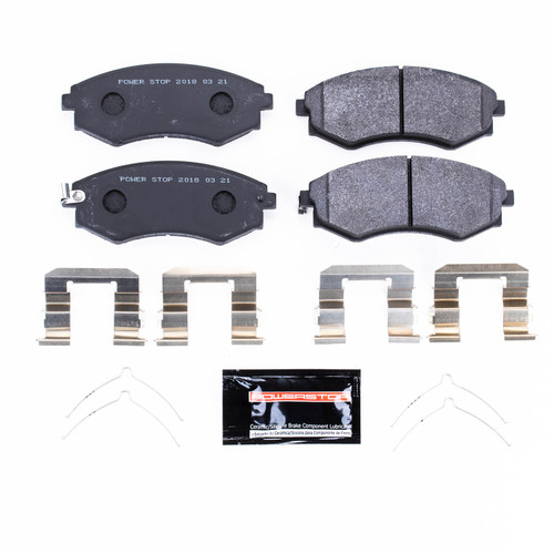 PowerStop PSA-449 - Power Stop 92-01 Hyundai Elantra Front Track Day SPEC Brake Pads