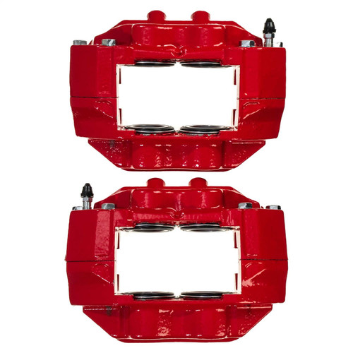 PowerStop S1830 - Power Stop 96-02 Toyota 4Runner Front Red Calipers w/o Brackets - Pair