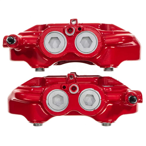 PowerStop S2708 - Power Stop 01-06 Lexus LS430 Front Red Calipers w/o Brackets - Pair