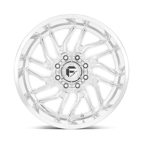 Fuel Wheels D80920001847 - Aluminum Wheels 20X10 Hurricane D809 8 On 180 Polished Milled 124.2 Bore -18 Offset Fuel Off Road Wheels