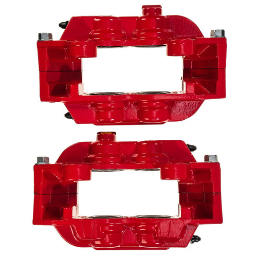 PowerStop S5520 - Power Stop 15-19 Chevrolet Colorado Front Red Calipers w/o Brackets - Pair