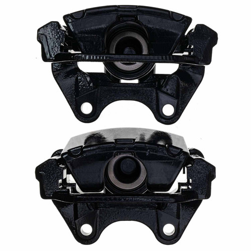 PowerStop S5030BLK - Power Stop 07-20 Cadillac Escalade Rear Black Caliper - Pair w/Bracket