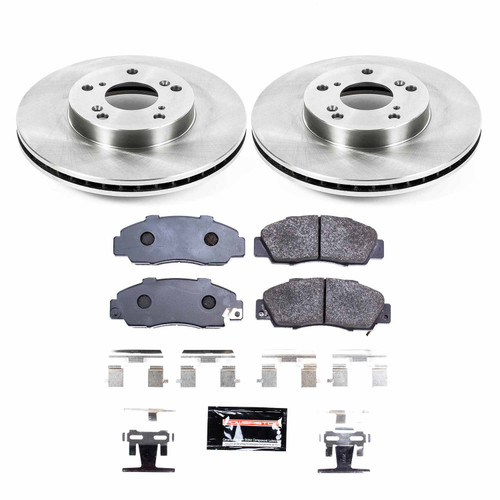 PowerStop TDBK1041 - Power Stop 98-02 Honda Accord Front Track Day Brake Kit