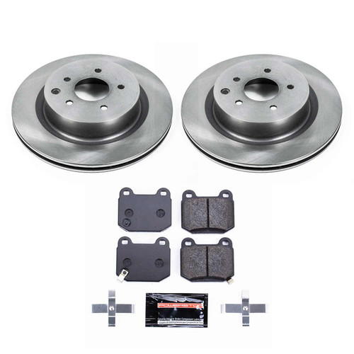PowerStop TDBK5303 - Power Stop 03-04 Infiniti G35 Rear Track Day Brake Kit