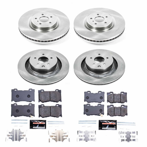 PowerStop TDBK4138 - Power Stop 08-13 Infiniti G37 Front & Rear Track Day Brake Kit PowerStop TDBK4138 - Power Stop 08-13 Infiniti G37 Front & Rear Track Day Brake Kit
