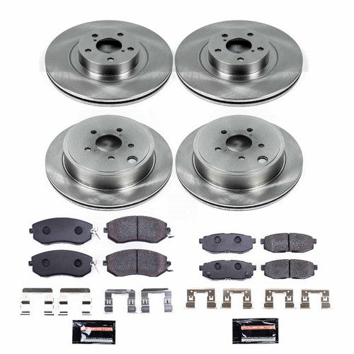 PowerStop TDBK6164 - Power Stop 13-16 Scion FR-S Front & Rear Track Day Brake Kit