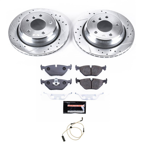 PowerStop TDBK3126 - Power Stop 99-03 BMW 540i Rear Track Day Brake Kit PowerStop TDBK3126 - Power Stop 99-03 BMW 540i Rear Track Day Brake Kit