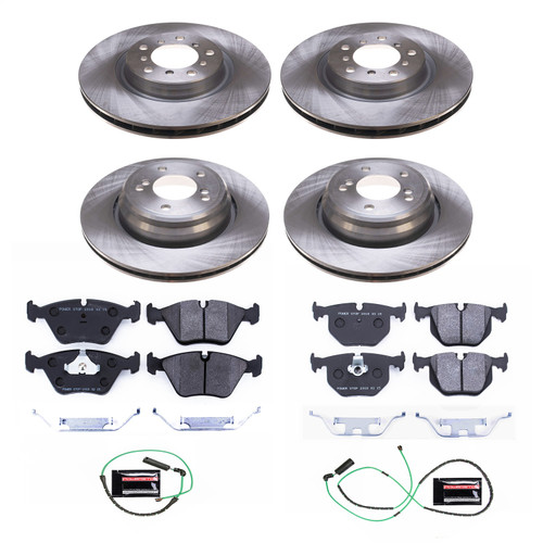 PowerStop TDSK5730 - Power Stop 01-06 BMW M3 Front & Rear Track Day SPEC Brake Kit