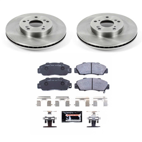 PowerStop TDSK1041 - Power Stop 98-02 Honda Accord Front Track Day SPEC Brake Kit