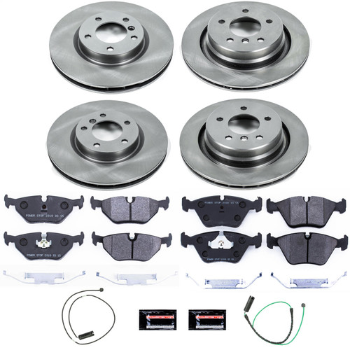PowerStop TDSK2841 - Power Stop 98-02 BMW Z3 Front & Rear Track Day SPEC Brake Kit