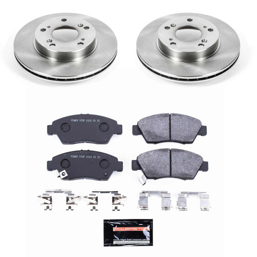 PowerStop TDSK2386 - Power Stop 02-06 Acura RSX Front Track Day SPEC Brake Kit