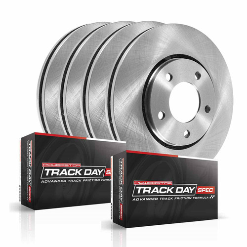 PowerStop TDSK870 - Power Stop 01-02 BMW Z3 Front & Rear Track Day SPEC Brake Kit