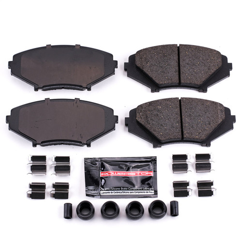PowerStop Z23-1009 - Power Stop 04-11 Mazda RX-8 Front Z23 Evolution Sport Brake Pads w/Hardware