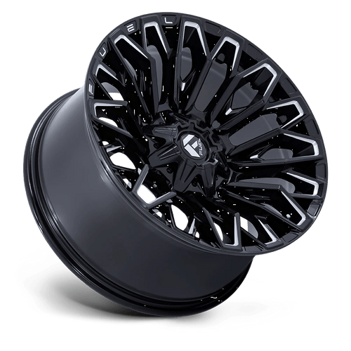 Fuel Wheels FC865BE22106718N - Aluminum Wheels 22X10 Strike FC865 BE 6 On 135/6 On 139.7 Gloss Black Milled 106.1 Bore -18 Offset Fuel Off Road Wheels Fuel Wheels FC865BE22106718N - Aluminum Wheels 22X10 Strike FC865 BE 6 On 135/6 On 139.7 Gloss Black Milled 106.1 Bore -18 Offset Fuel Off Road Wheels