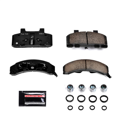 PowerStop Z23-215 - Power Stop 83-96 Buick Century Front Z23 Evolution Sport Brake Pads w/Hardware