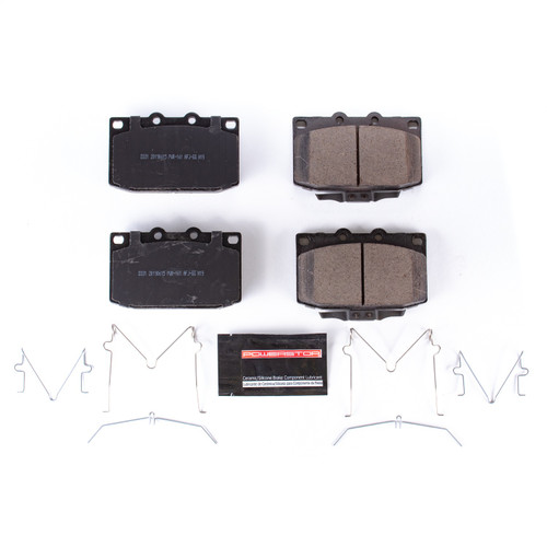 PowerStop Z23-331 - Power Stop 86-91 Mazda RX-7 Front Z23 Evolution Sport Brake Pads w/Hardware