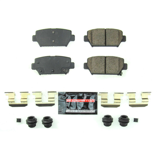 PowerStop Z23-2156 - Power Stop 2019 Mitsubishi Eclipse Cross Rear Z23 Evolution Sport Brake Pads w/Hardware