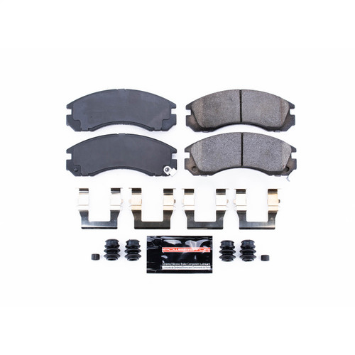 PowerStop Z23-530 - Power Stop 91-96 Dodge Stealth Front Z23 Evolution Sport Brake Pads w/Hardware