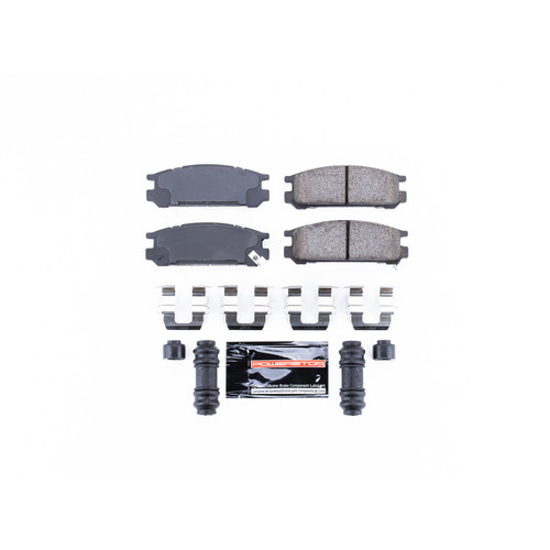 PowerStop Z23-471 - Power Stop 93-96 Subaru Impreza Rear Z23 Evolution Sport Brake Pads w/Hardware PowerStop Z23-471 - Power Stop 93-96 Subaru Impreza Rear Z23 Evolution Sport Brake Pads w/Hardware
