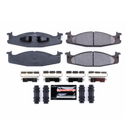 PowerStop Z23-632 - Power Stop 94-96 Ford Bronco Front Z23 Evolution Sport Brake Pads w/Hardware