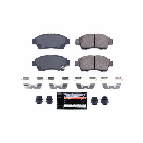 PowerStop Z23-831 - Power Stop 2000 Toyota Echo Front Z23 Evolution Sport Brake Pads w/Hardware