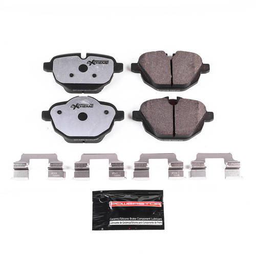 PowerStop Z26-1473 - Power Stop 11-16 BMW 528i Rear Z26 Extreme Street Brake Pads w/Hardware