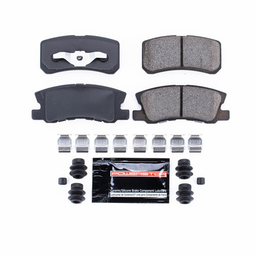 PowerStop Z23-868 - Power Stop 11-14 Chrysler 200 Rear Z23 Evolution Sport Brake Pads w/Hardware