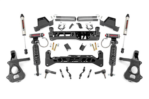 Rough Country 23757 - 7 Inch Lift Kit - Cast Steel - Vertex/V2 - Chevy/GMC 1500 (14-18 & Classic)