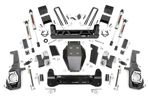 Rough Country 25370 - 7.5 Inch Lift Kit - NTD - V2 - Chevy/GMC 2500HD/3500HD (11-19)