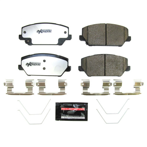 PowerStop Z26-2211 - Power Stop 19-21 Hyundai Veloster N Front Z26 Street Brake Pads w/Hardware