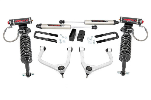 Rough Country 29557 - 3.5 Inch Lift Kit - Vertex/V2 - Chevy Silverado 1500 2WD/4WD (2019-2024)