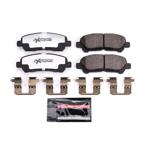 PowerStop Z36-1325 - Power Stop 08-13 Toyota Highlander Rear Z36 Truck & Tow Brake Pads w/Hardware