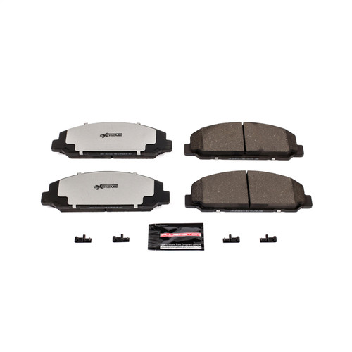 PowerStop Z36-827 - Power Stop 16-17 Chevrolet LCF 4500 Front or Rear Z36 Truck & Tow Brake Pads w/Hardware
