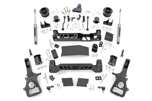 Rough Country 33830A - 5 Inch Lift Kit - Air Ride - Ram 1500 4WD (2019-2024)
