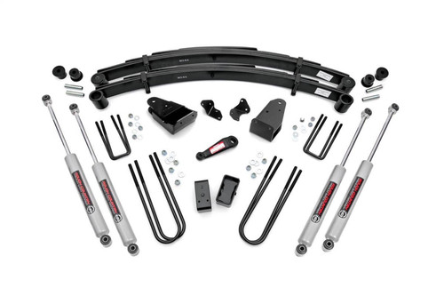 Rough Country 4908030 - 4 Inch Lift Kit - Ford F-250 4WD (1980-1986)