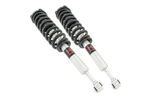 Rough Country 502081 - M1 Loaded Strut Pair - Monotube - 3.5in - Toyota Tundra 4WD (2007-2021)
