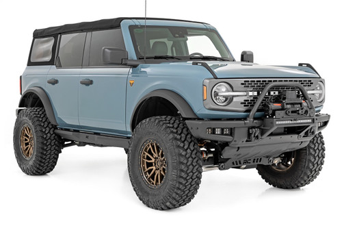 Rough Country 51097 - High Winch Mount - All Models - 12000S - Ford Bronco 4WD (2021-2024)