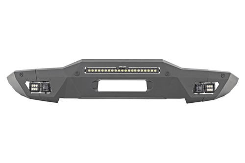 Rough Country 51076 - Front Bumper - Modular - Full Wings - Flood - Fog - Ford Bronco 4WD (21-24)