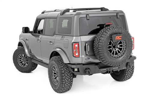 Rough Country 51092 - Rear Bumper - Black Series LED - Spot - Ford Bronco 4WD (2021-2024)