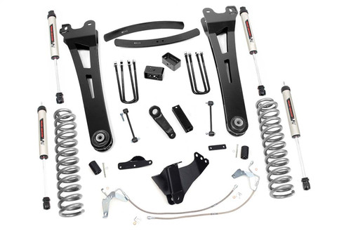 Rough Country 53870 - 6 Inch Lift Kit - Diesel - Radius Arm - V2 - Ford F-250/F-350 Super Duty (08-10)
