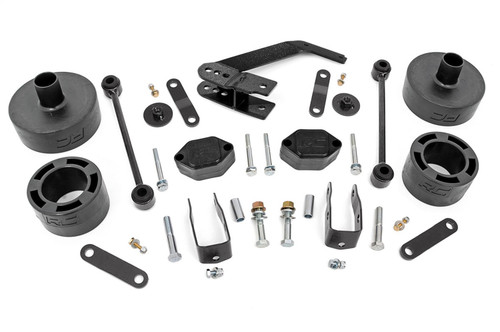 Rough Country 635 - 2.5 Inch Lift Kit - Spacers - Series II - Jeep Wrangler JK/Wrangler Unlimited (07-18)