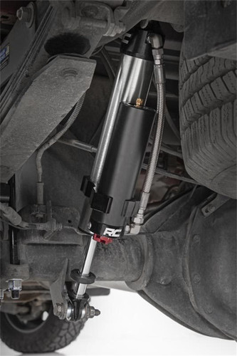Rough Country 699011 - Vertex 2.5 Adjustable Rear Shocks - 3.5-7.5 inch - Chevy/GMC 2500HD/3500HD (11-24)