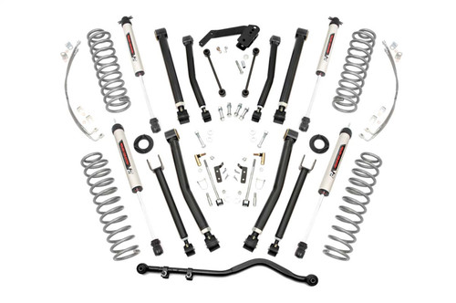 Rough Country 67470 - 4 Inch Lift Kit - X-Series - V2 - Jeep Wrangler Unlimited 2WD/4WD (2007-2018)