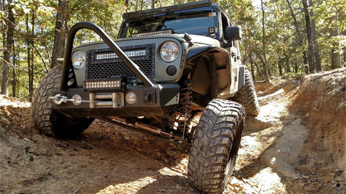 Rough Country 67430 - 4 Inch Lift Kit - X-Series - Jeep Wrangler Unlimited 2WD/4WD (2007-2018)