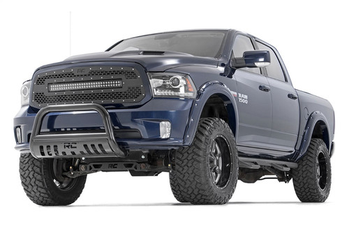 Rough Country 70199 - Mesh Grille - 30 inch Dual Row LED - Black - Ram 1500 2WD/4WD (2013-2018 & Classic)