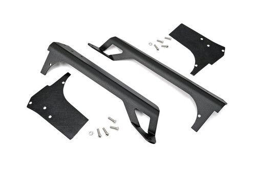 Rough Country 70503 - LED Light Mounts - Upper Windshield - 50 inch - Jeep Wrangler TJ (97-06)/Wrangler Unlimited (04-06)